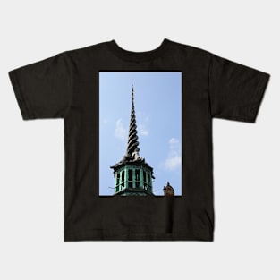 Copenhagen, City of Spires Kids T-Shirt